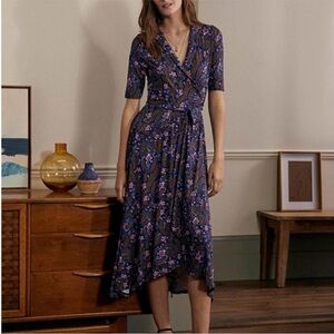 Boden Lavinia Jersey Wrap Dress